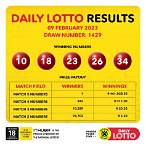 today lottery results